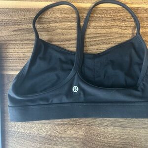 Black Lululemon size 4 bra light support